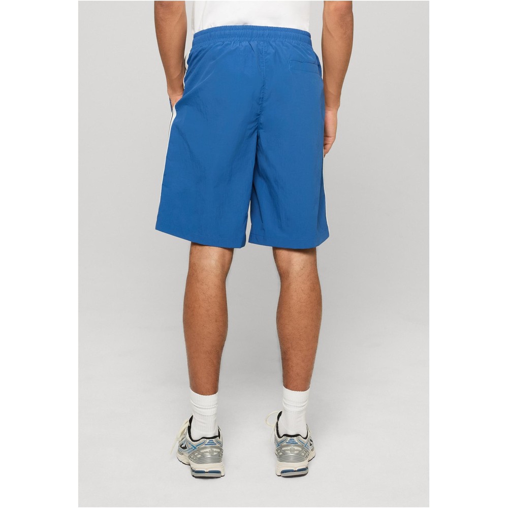 Urban Classics - Board Shorts With Patched Stripe Badehose - Blau